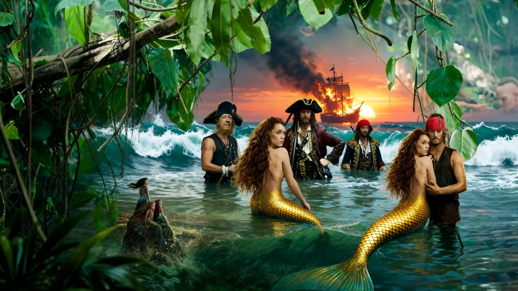 Pirati dei Caraibi 4 Depp Cruz"