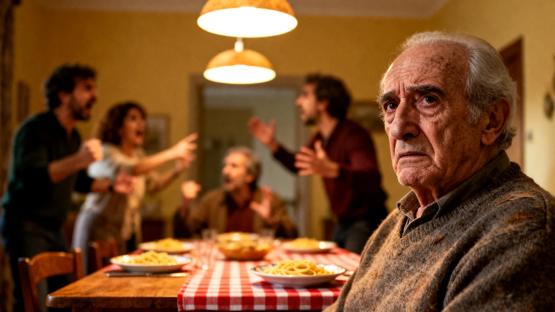 Il nonno si trova in difficoltà nel gestire i conflitti con la famiglia allargata riguardo all'educazione e alle scelte di vita dei nipoti adolescenti, sentendosi escluso o in contrasto con le decisioni dei genitori separati o con la nuova compagna/compagno del figlio o della figlia."