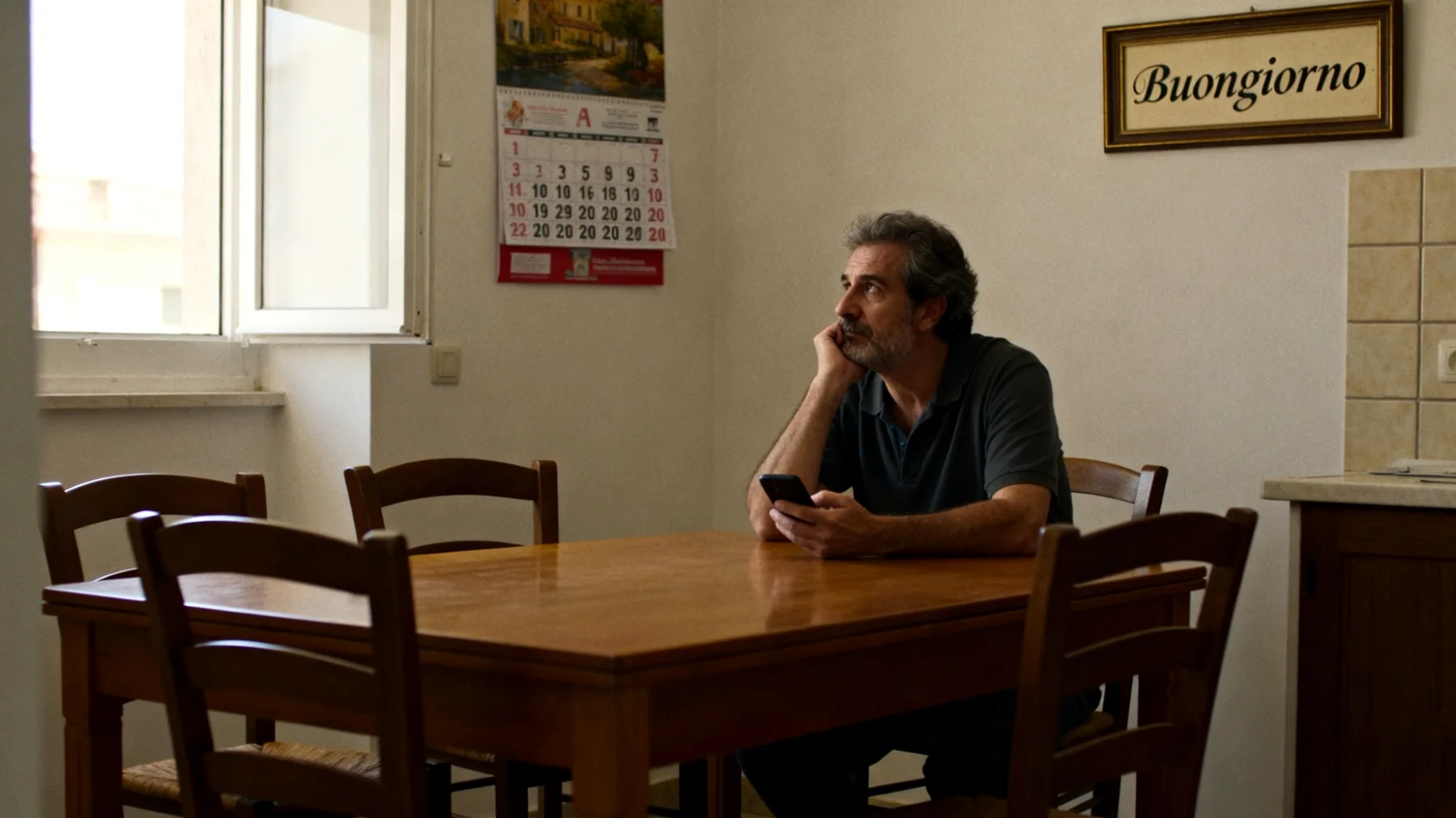 Un papà fatica a creare momenti significativi con i suoi figli giovani adulti, che ormai hanno vite indipendenti, impegni lavorativi e relazioni proprie. Quando si vedono, le interazioni rimangono superficiali e si sente distante da loro."